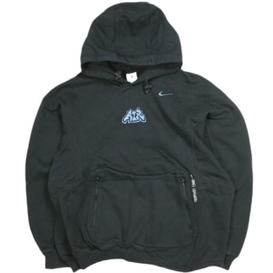 新品 NIKE x OFF-WHITE ナイキ オフホワイト 22AW 別注 AS M NRG OFF-WHITE FLC HOODIE 裏起毛 スウェットプルオーバーパーカー DN1760-010 M BLACK トップス g24228