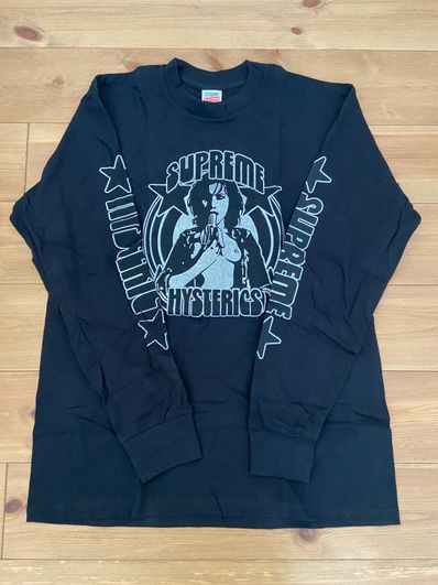 Supreme x HYSTERIC GLAMOUR L/S Tee "Black"