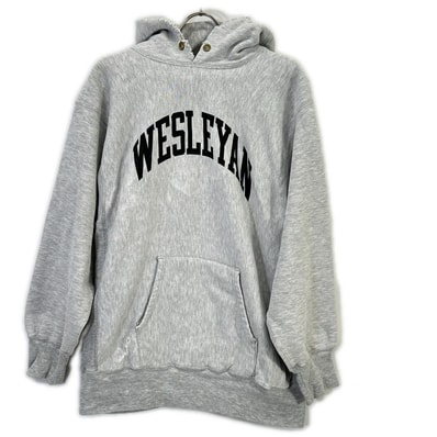 チャンピオン 90's 刺繍タグ 染み込み WESLEYAN リバースウィーブパーカー XL