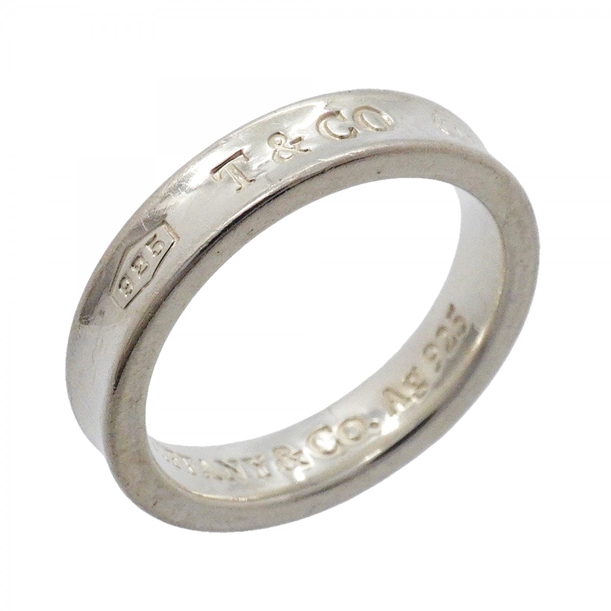 ★SALE【6jfb0433】ティファニー リング ナロー シルバー925 7.5号【中古】レディース
