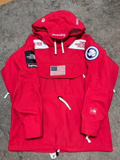 Supreme The North Face Trans Antarctica Expedition Gore-Tex Pullover "Red"