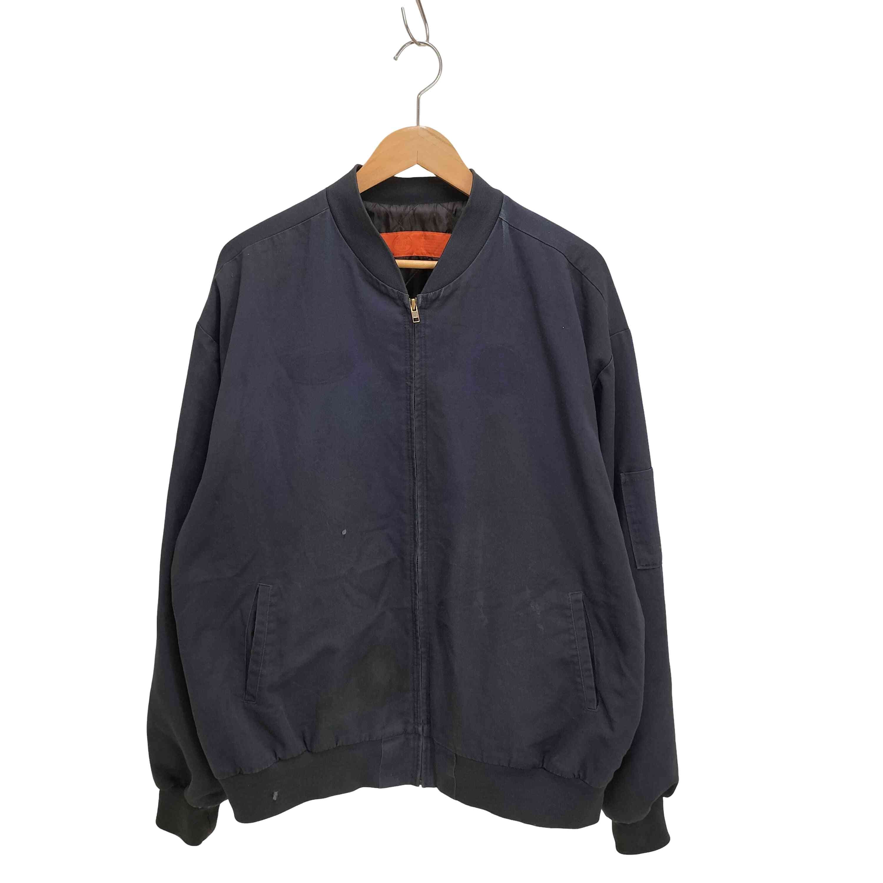 AURALEE Silk Polyester Grosgrain Hooded Blouson 