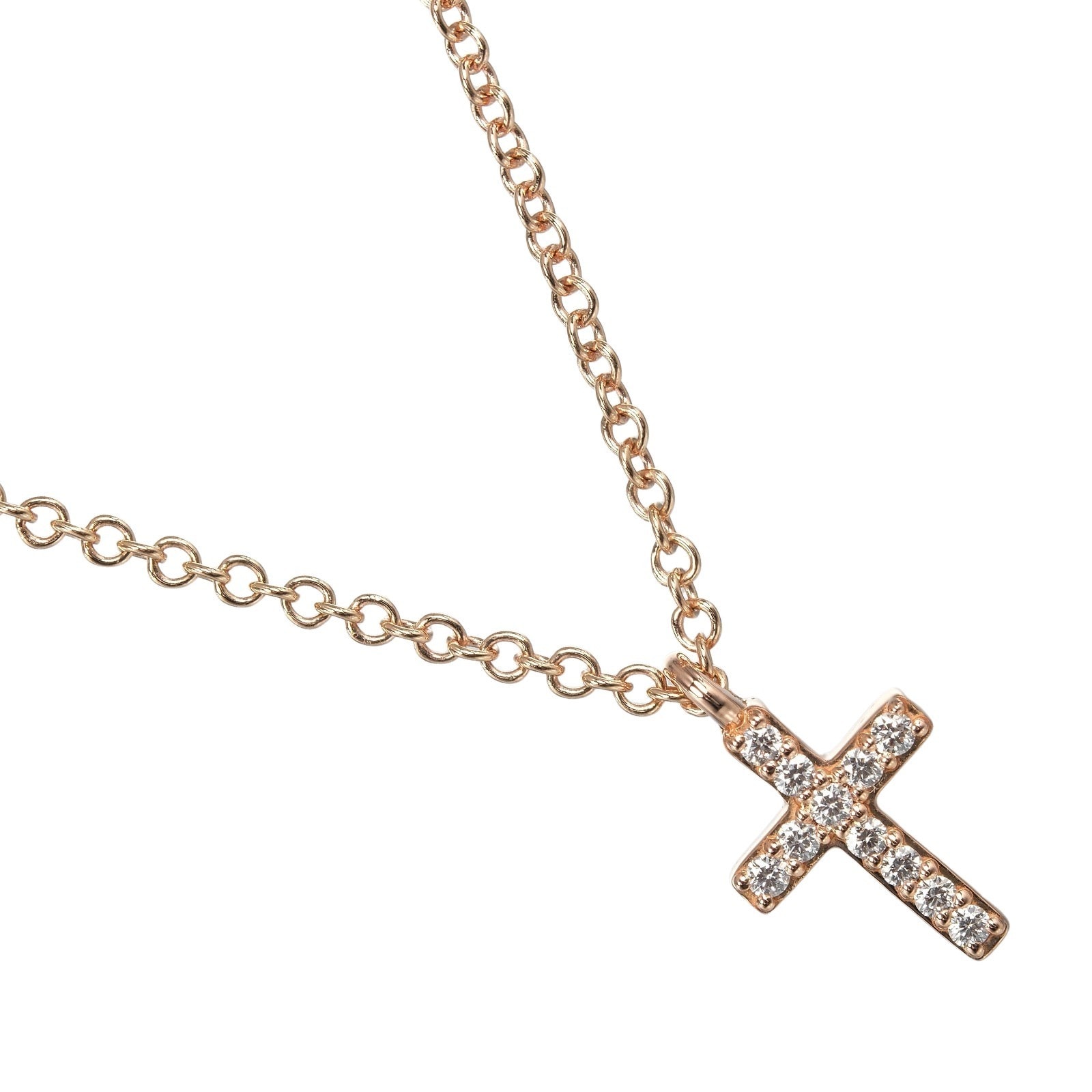 ティファニー ミニ クロス レディースネックレス