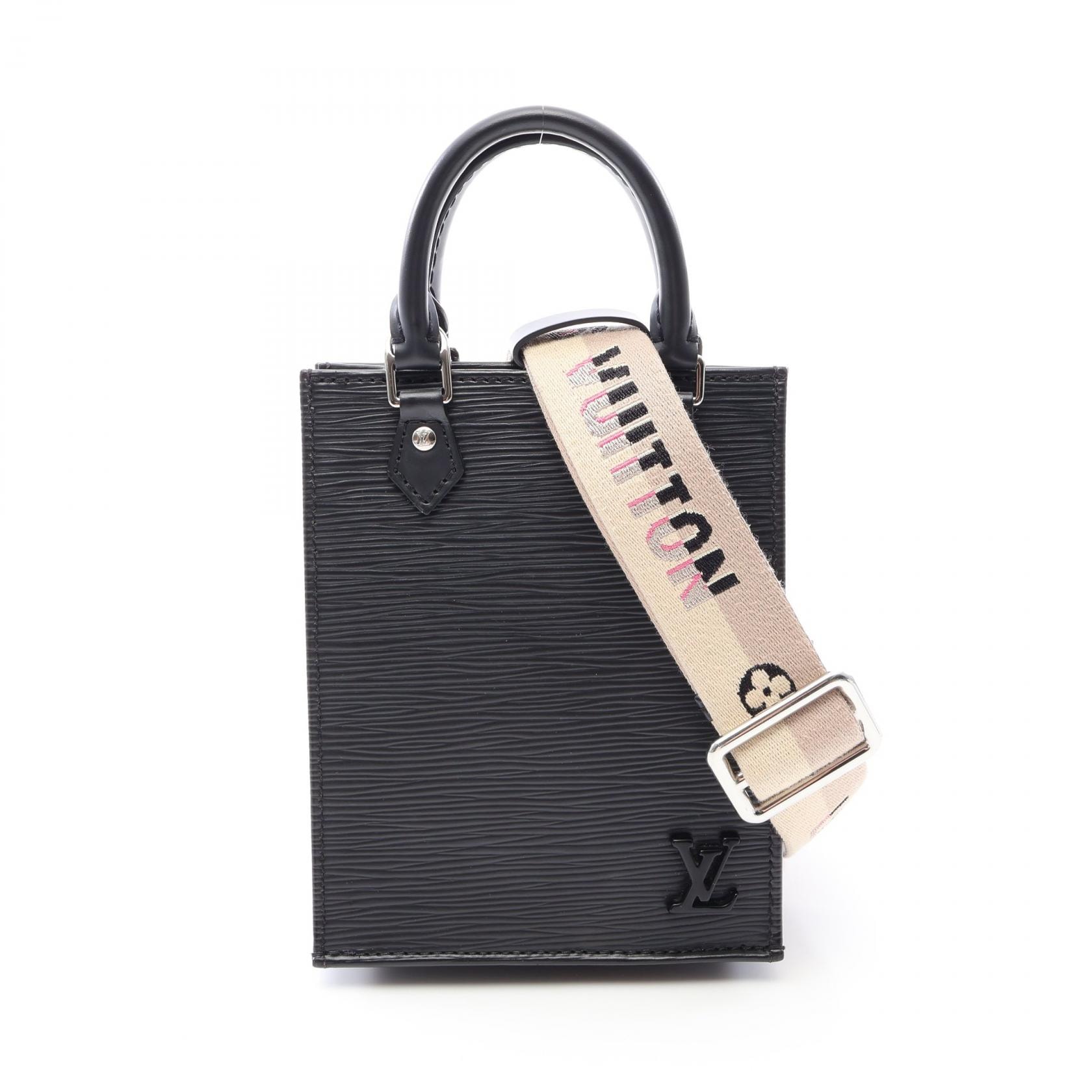 Louis Vuitton Petite Sak Pula Epi "Noir"