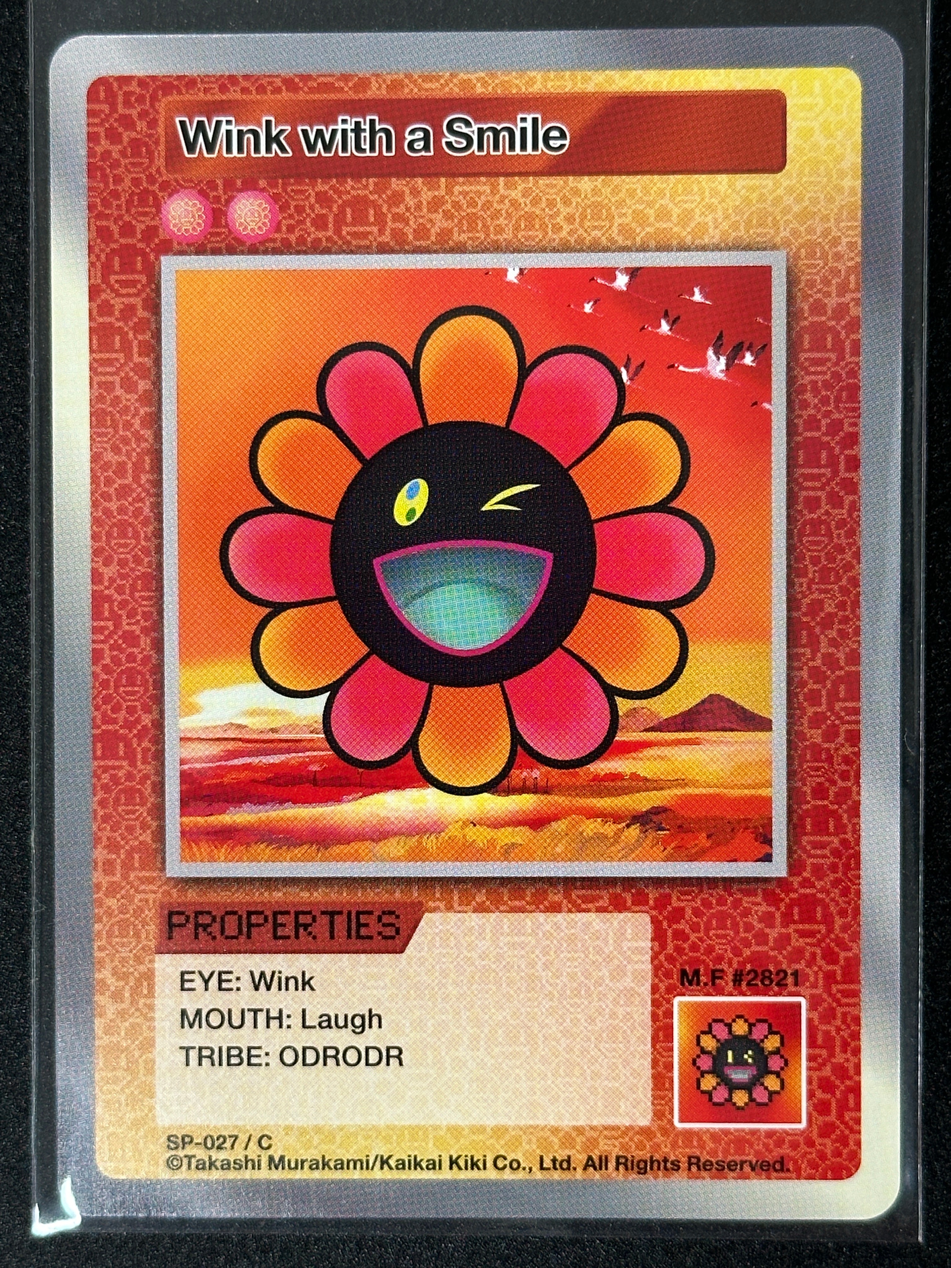 笑顔でウインク C [SP-027]【英語版】(ムラカミフラワーズ 108フラワーズ)