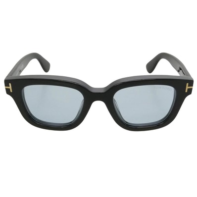 TOM FORD トムフォード TF1274-D ウェリントン アジアンフィット アイウェア メガネ サングラス ブラック系 49□20 145【極上美品】【中古】