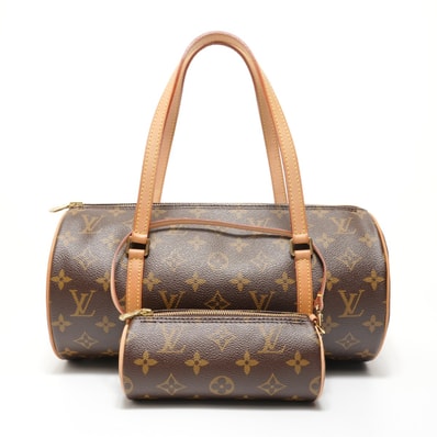 ヴィトン LV 2006年製 モノグラム パピヨン30 ショルダーバッグ【中古】