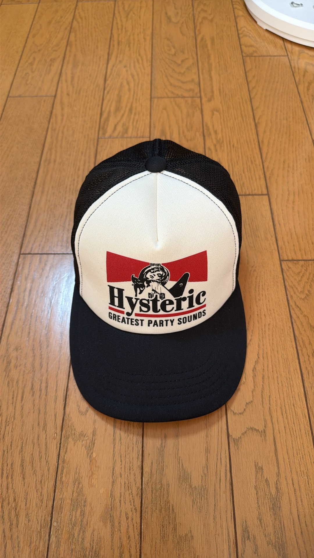HYSTERIC GLAMOUR Guitar Girl Mesh Cap "Black" 02233QH05