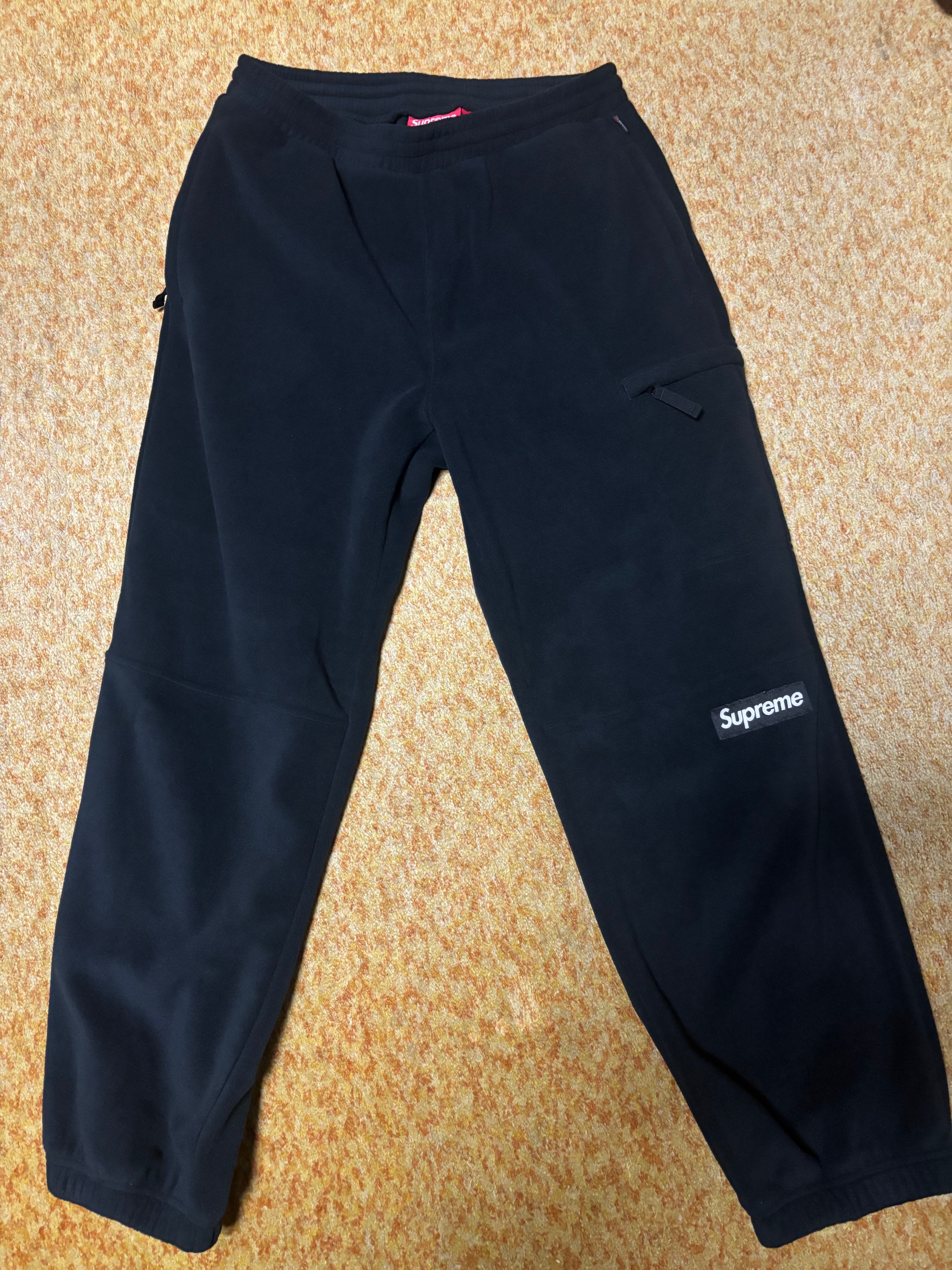 Supreme Polartec Pant Black Lサイズ　25fw Supreme Polartec Reflective Piping Pant Black Men's - FW25 - US