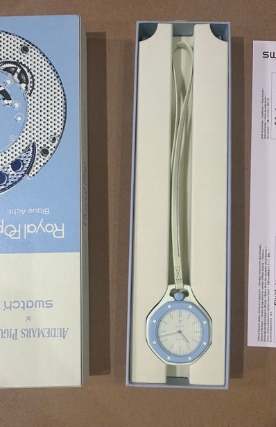 Swatch x Audemars Piguet Royal Pop Blaue Acht "Light Green"