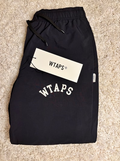 WTAPS SPST2002 / Trousers / Nylon Tussah "Black"
