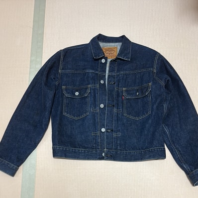 LEVI'S Vintage Clothing 1953 Type II Trucker Jacket "Rigid"