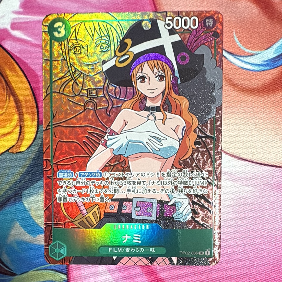 ナミ SR-P [OP02-036] (ブースターパック頂上決戦)