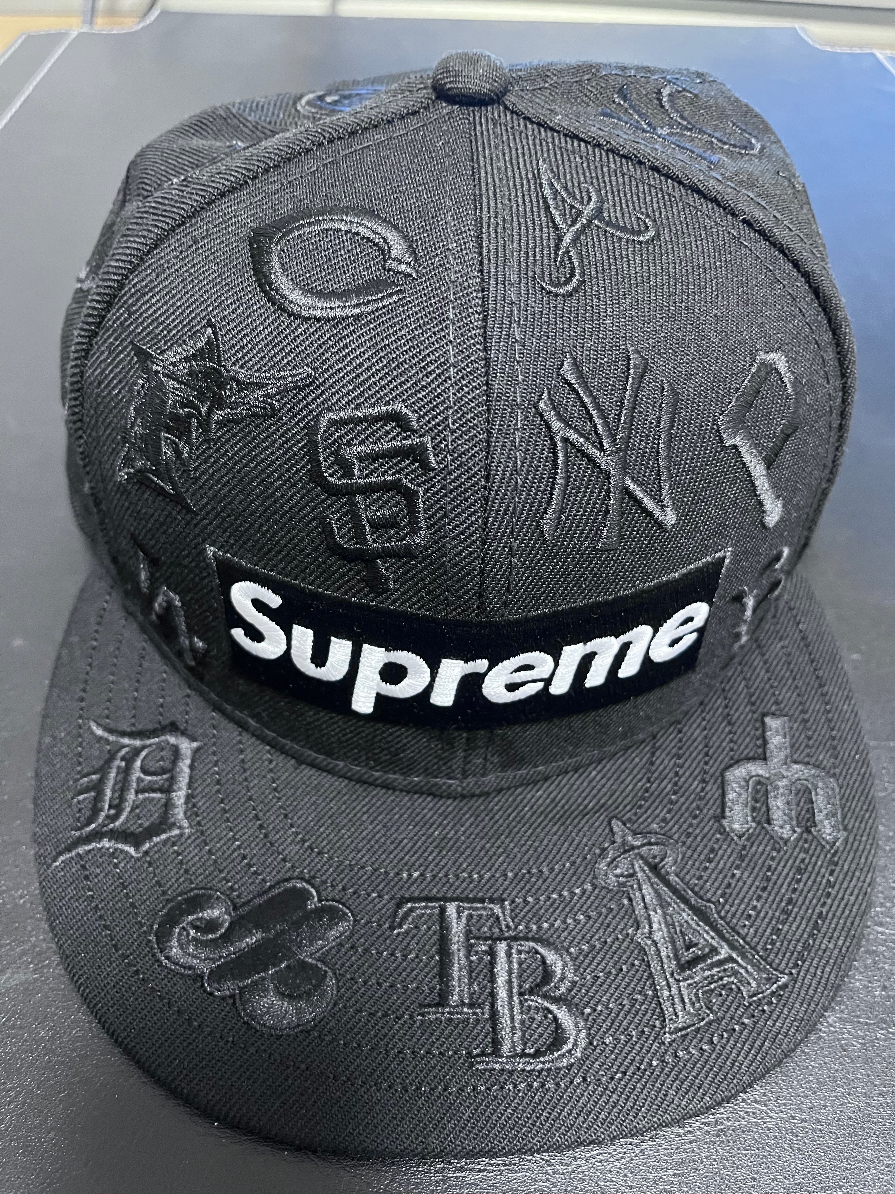 シュプリーム メジャーリーグ ニューエラ "ブラック"