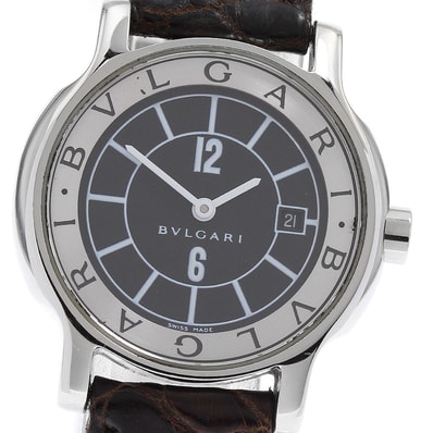 ブルガリ ソロテンポ デイト ST29S クォーツ レディース 【中古】