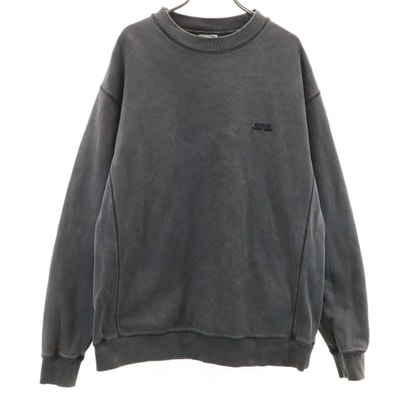 ONEITA オニータ 長袖 スウェット トレーナー S グレー POWER-SWEAT