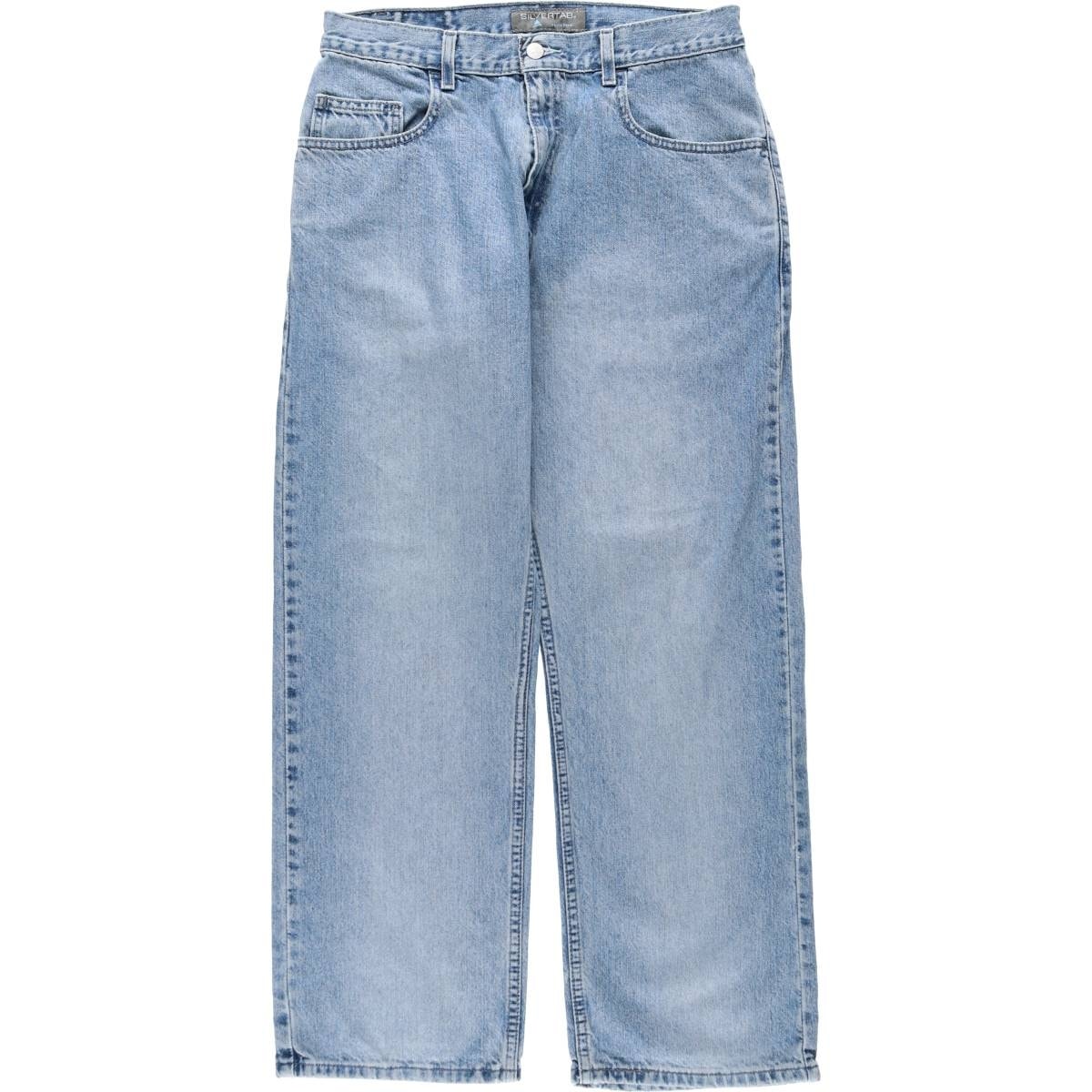 古着 00年代 リーバイス Levi's SILVER TAB シルバータブ LOOSE ルーズ テーパードデニムパンツ メンズw32相当/eaa631994