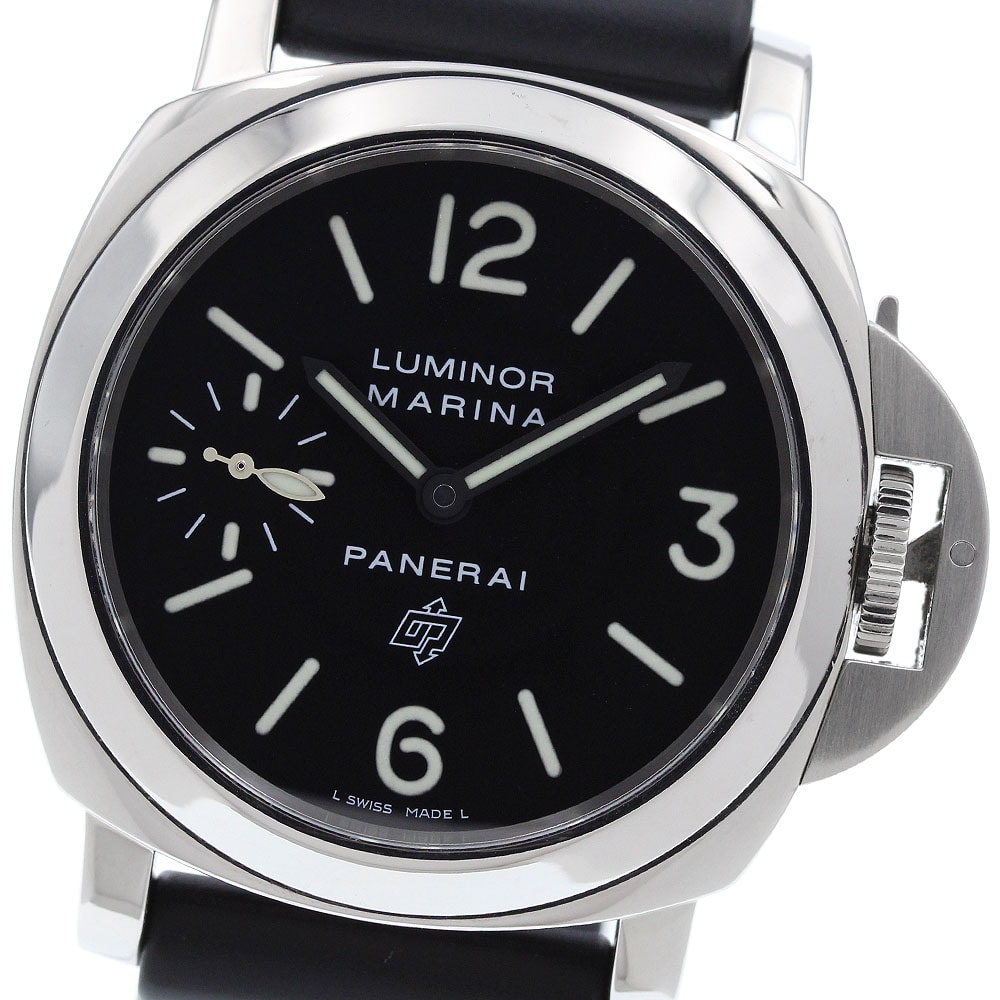 ☆良品 パネライ ルミノールマリーナ ロゴ PAM00005 メンズ 【中古】