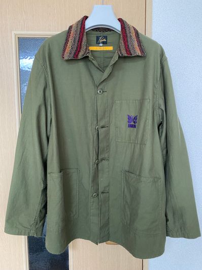 UNION x NEEDLES D.N. Coverall Jacket "Olive"