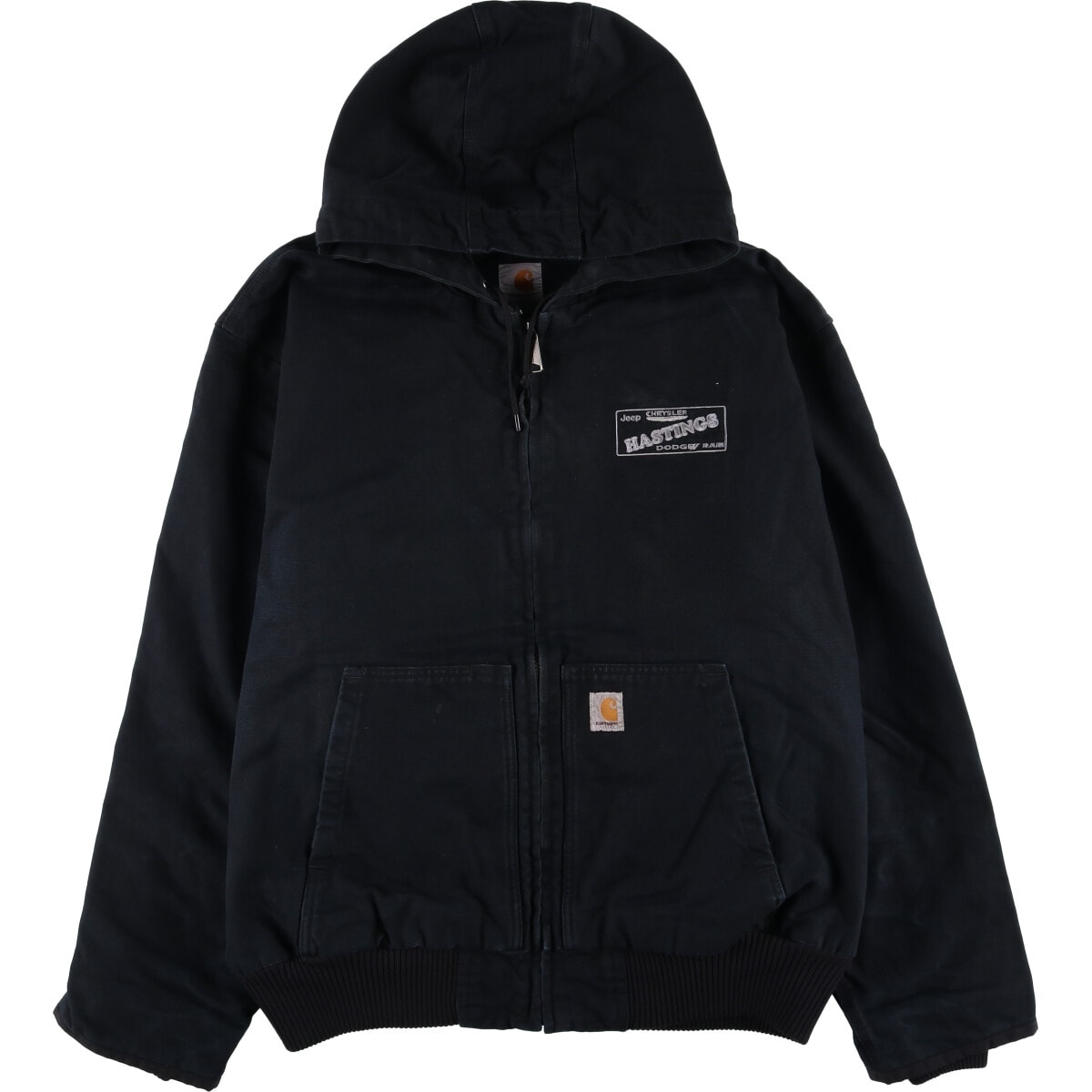 古着 カーハート Carhartt アクティブジャケット ダックフルジップパーカー メンズXXL相当/eaa579064