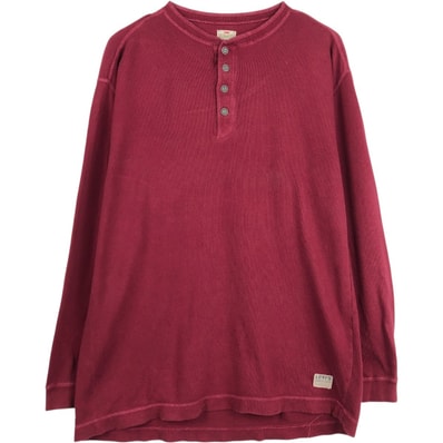 古着 90年代 リーバイス Levi's サーマルロングTシャツ メンズXL相当 ヘンリーネック ヴィンテージ/eaa677751