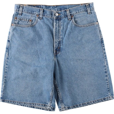 古着 90年代 リーバイス Levi's 550 RELAXED FIT デニムショーツ ショートパンツ USA製 メンズw36相当 ヴィンテージ/eaa653563