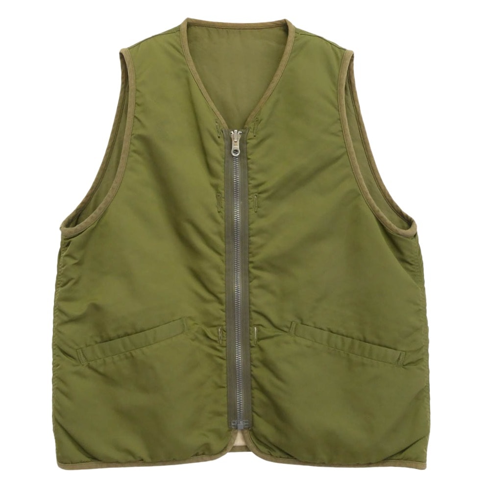 VISVIM ビズビム ベスト 20SS 0120105013025 IRIS LINER VEST リバーシブル アイリス ライナー ベスト カーキ系 3【中古】
