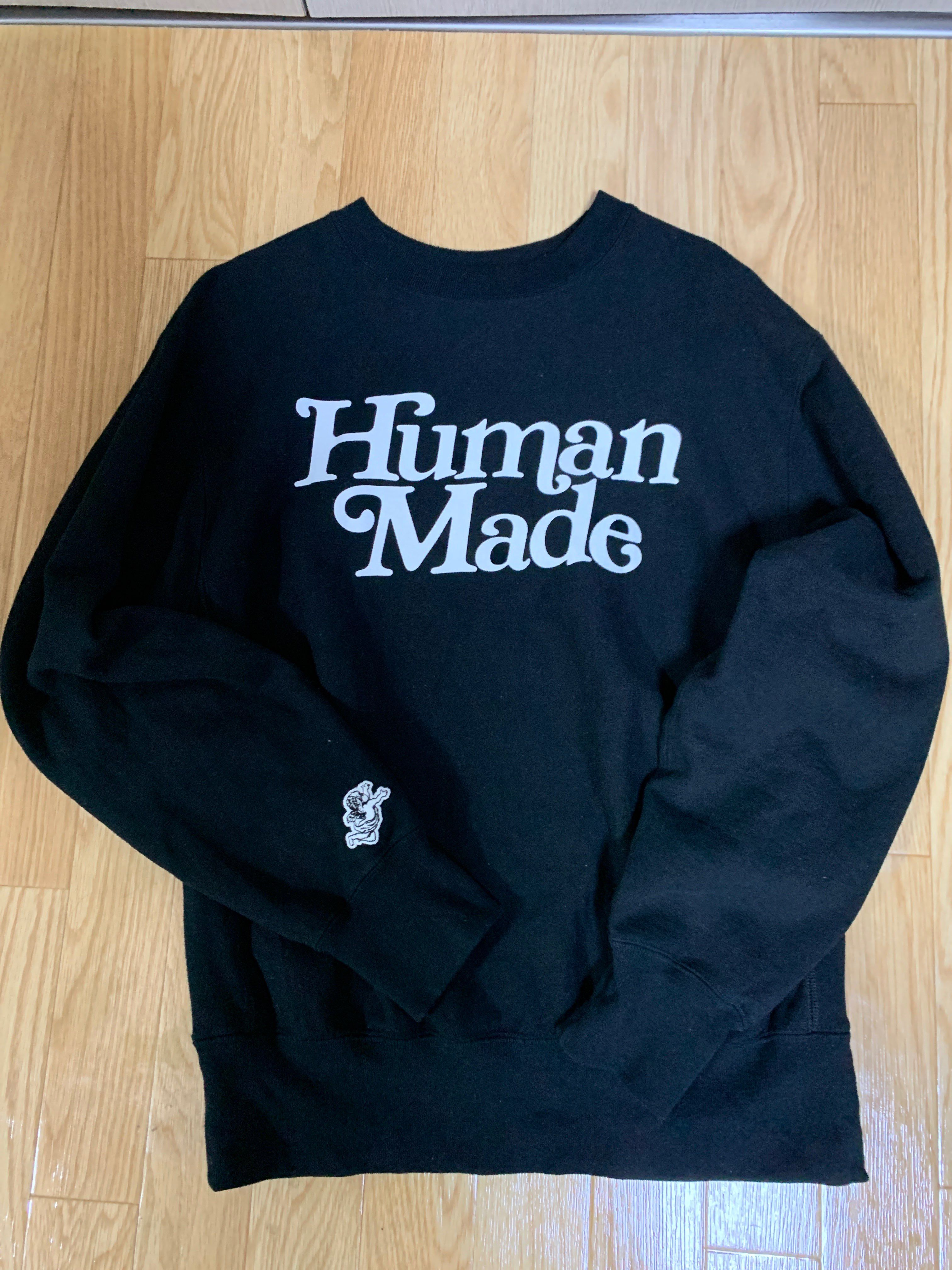 HUMAN MADE x Girls Don'T Cry Crew Neck Sweatshirt "Black" / VERDY