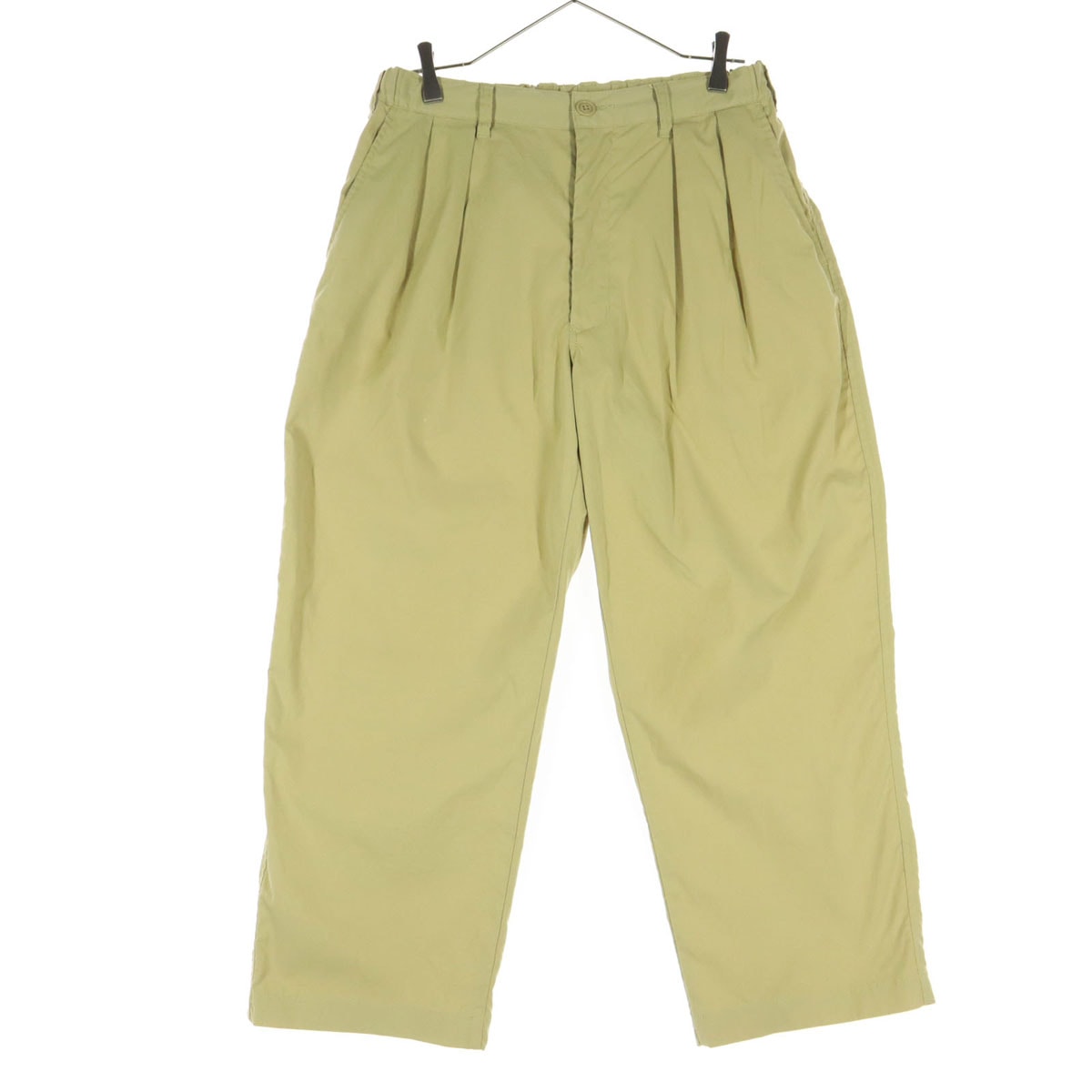BEAMS ビームス ワイド イージーパンツ M ベージュ