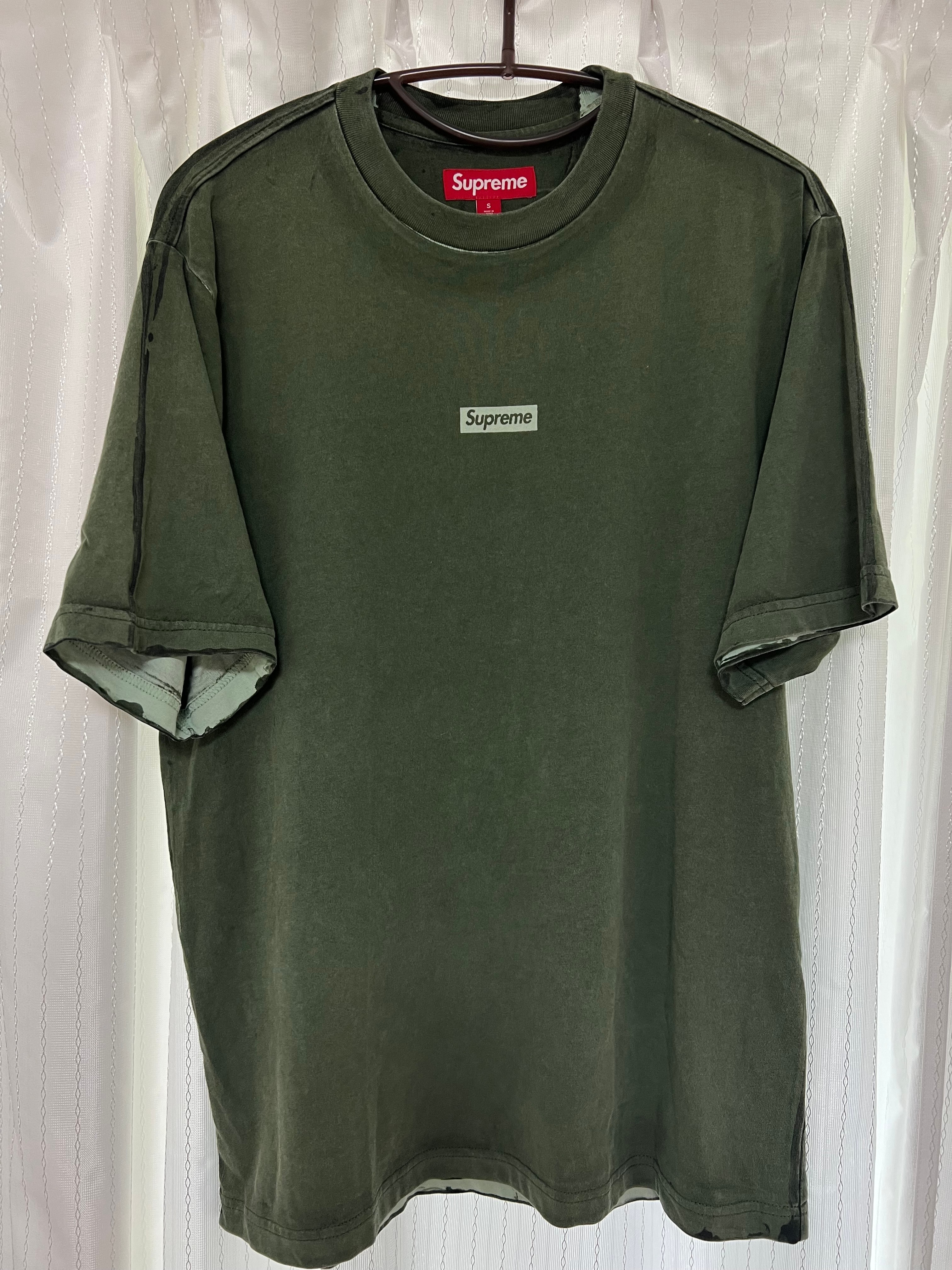 Supreme Overprint Small Box S/S Top "Green"