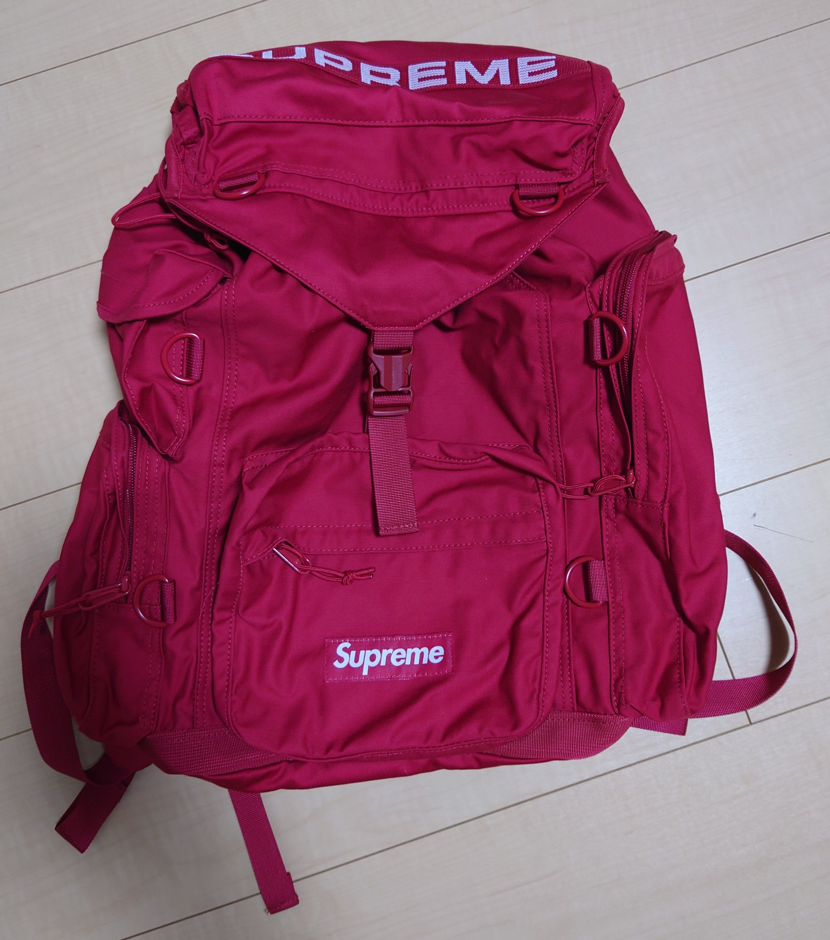 Supreme Field Backpack "Red" (23SS)