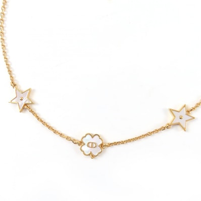 美品 クリスチャンディオール ネックレス Dior Destiny ゴールド