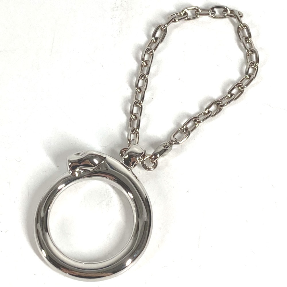 カルティエ CARTIER パンテール チャーム チャーム キーホルダー バッグチャーム ネックレス チョーカー チェーンネックレス アクセサリー ペンダントトップ メタル シルバー 美品