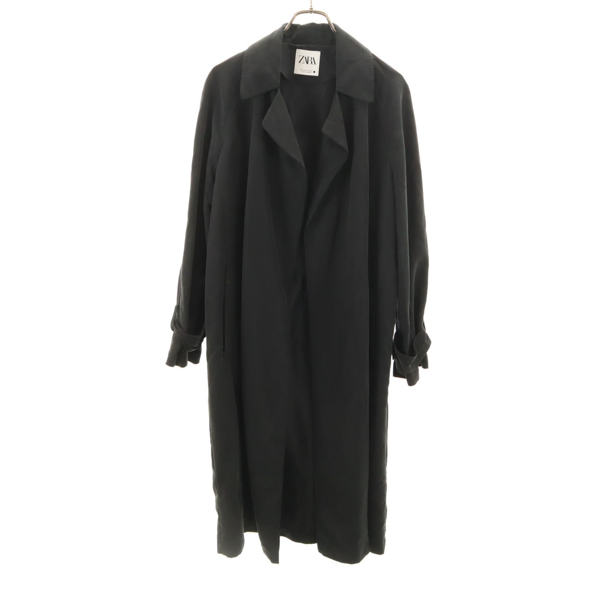 ZARA ザラ トレンチコート M ブラック