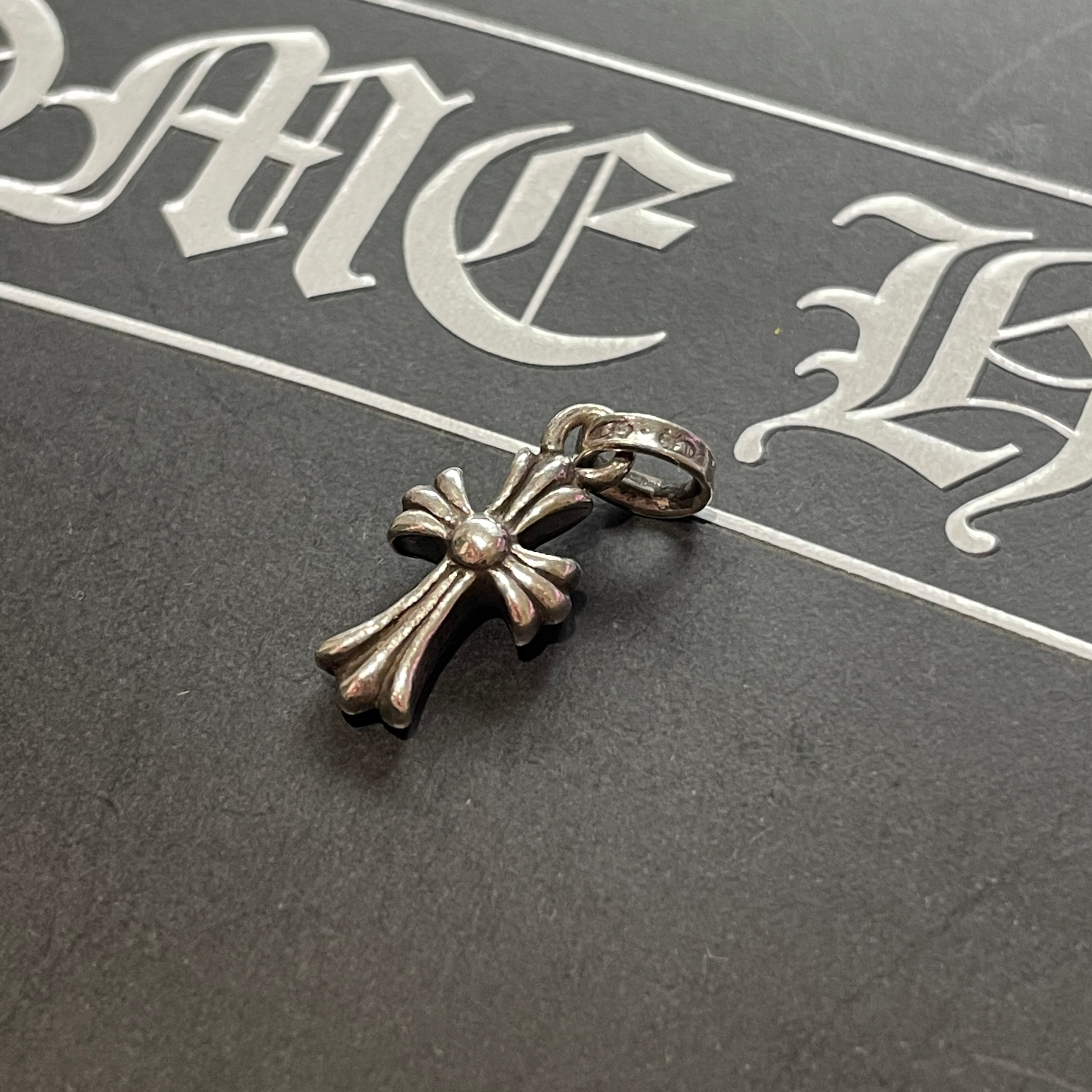 Chrome Hearts Cross Baby Fat Charm "Silver"