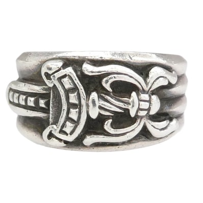 CHROME HEARTS クロムハーツ(原本無) リング DAGGER ダガーリング シルバー系 約20号【中古】