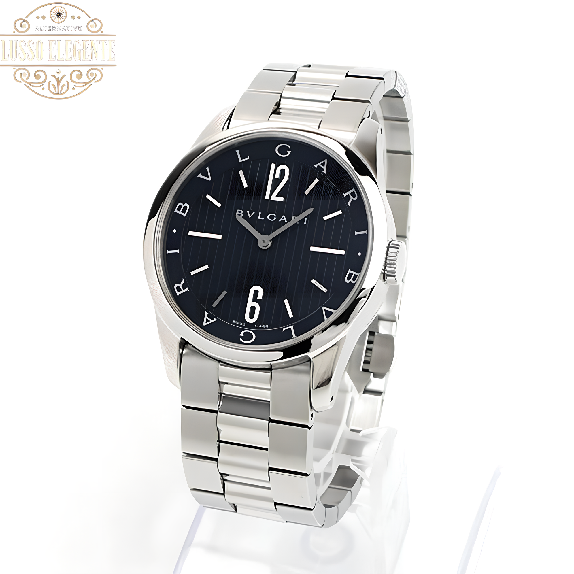 ブルガリ BVLGARI 【ST37S】 ソロテンポ時計 極美品