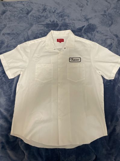 Supreme Dog S/S Work Shirt "White"
