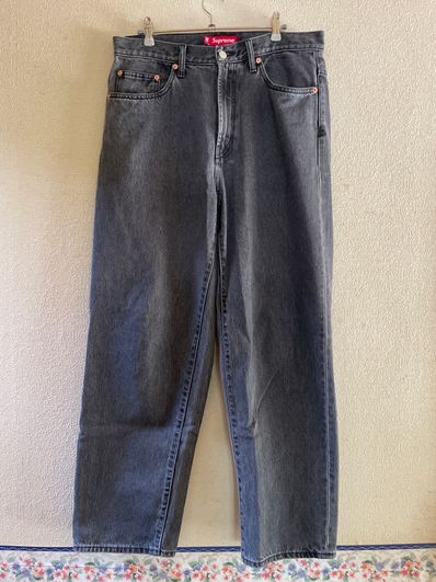 Supreme Baggy Jean "Washed Black" (23SS)