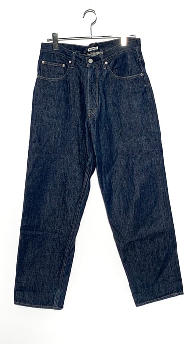 AURALEE Hard Twist Denim Wide Pants "Indigo"