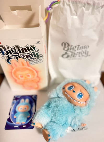 POP MART THE MONSTERS (LABUBU) Big into Energy Series Plush Pendant HOPE