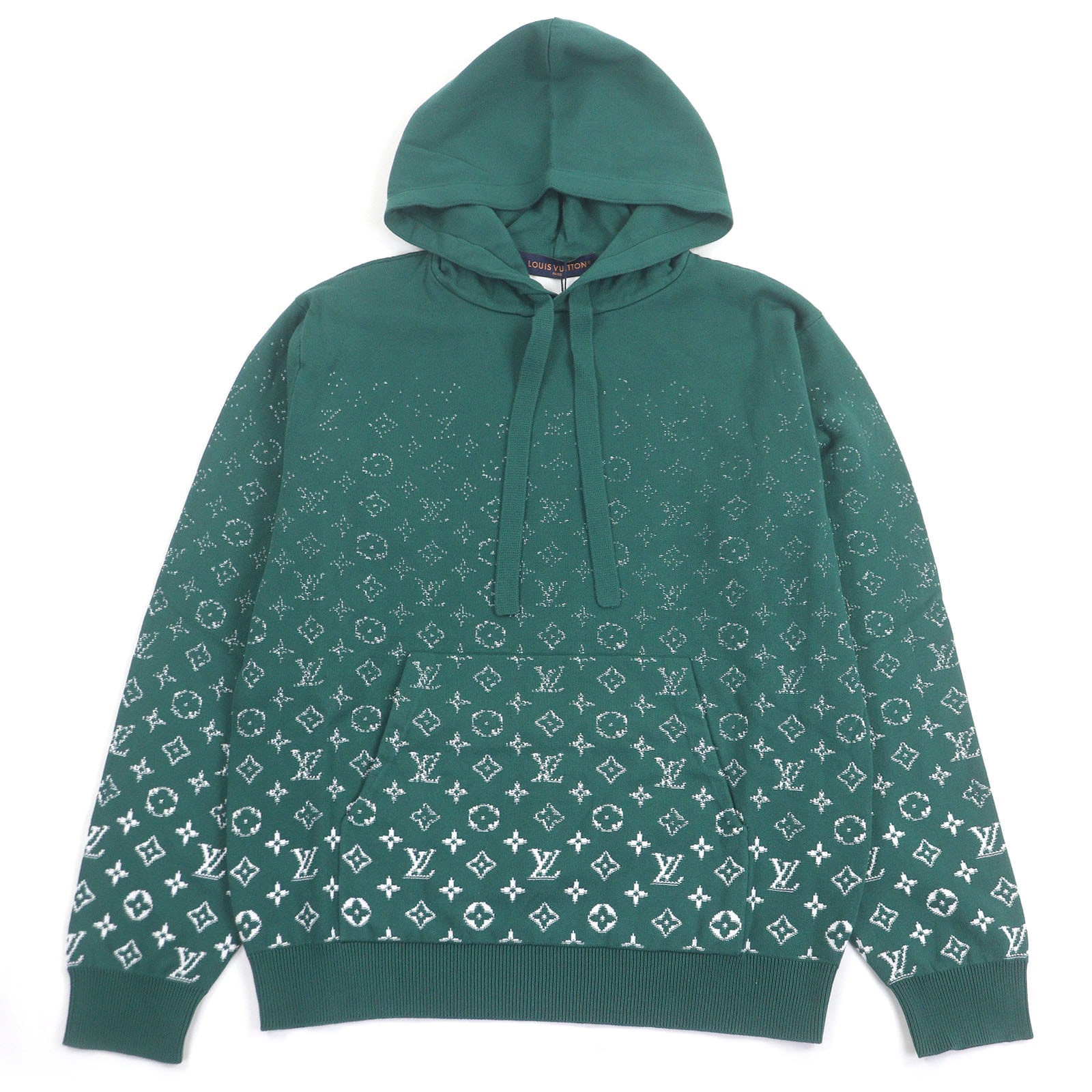 未使用品 ルイヴィトン パーカー グリーン メンズ M