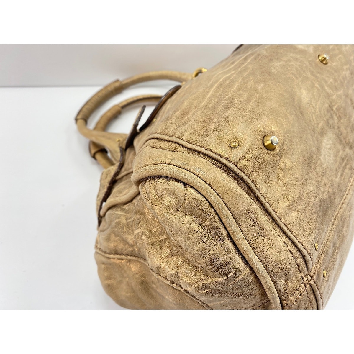 D (傷や汚れあり)】クロエ Chloe パディントン ハンドバッグ【中古