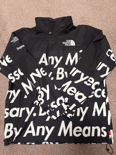 Supreme x The North Face By Any Means Mountain Jacket "Black"