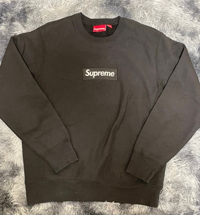 Supreme Box Logo Crewneck Sweatshirt "Black" (18FW)