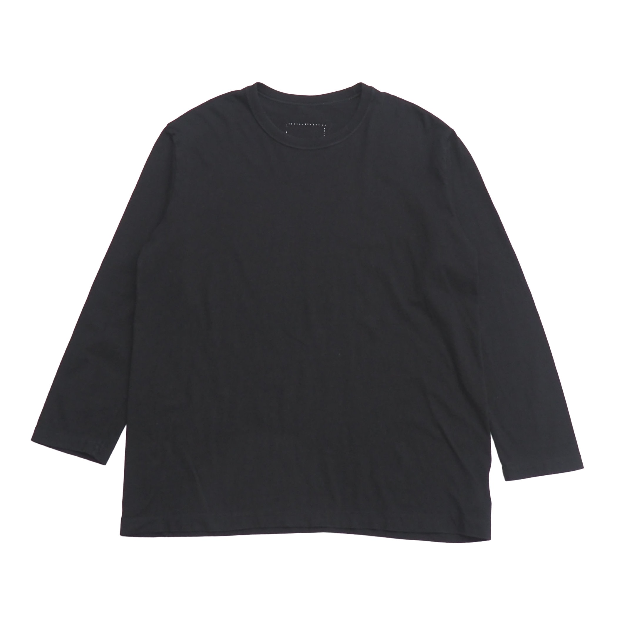 Y's Yohji Yamamoto ワイズ ヨウジヤマモト 長袖Tシャツ サイズ4 クルーネック クルーネック ロゴ刺繍 ブランド古着【中古】20260826/RB0548