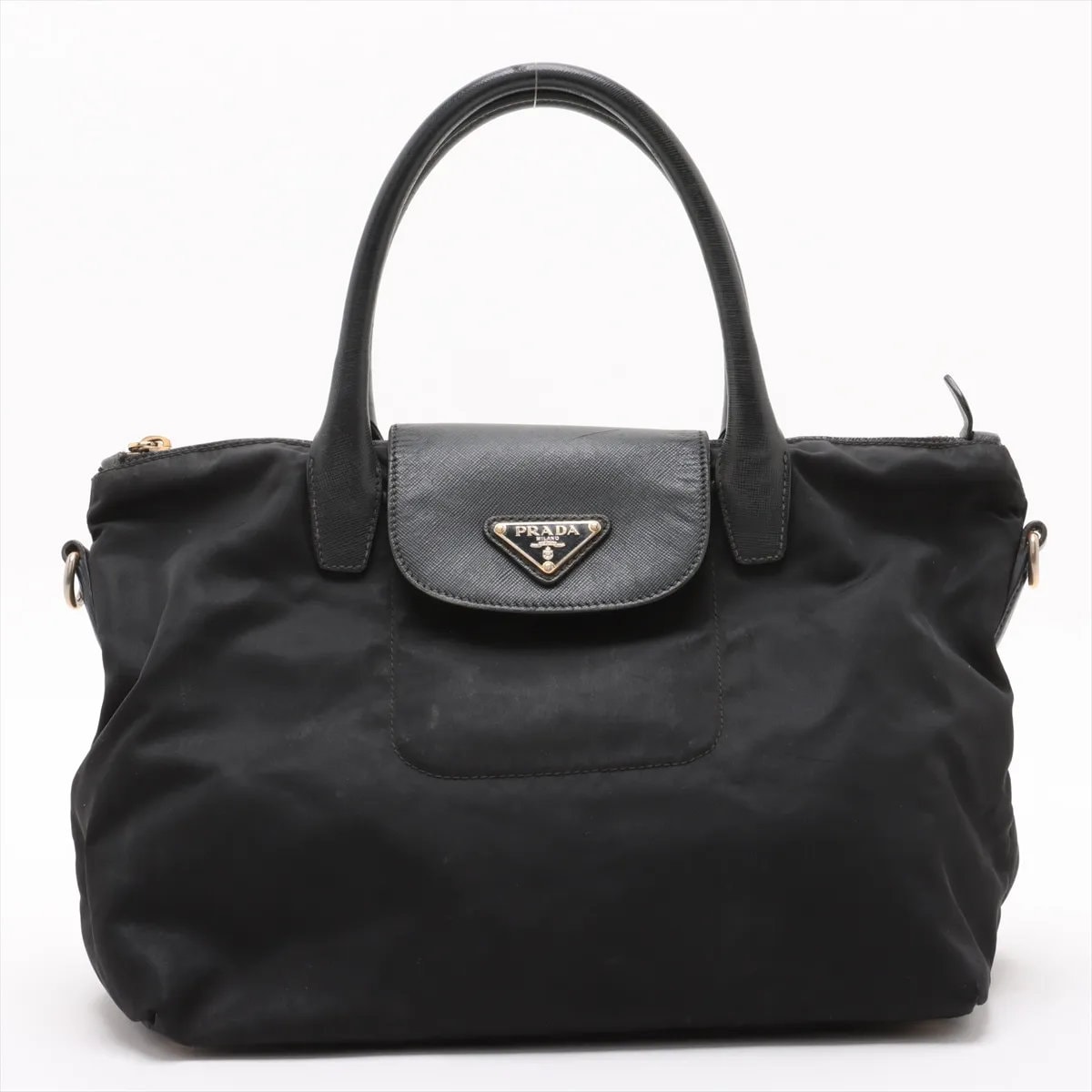 ■美品 プラダ テスート ナイロンサフィアーノトート バッグ