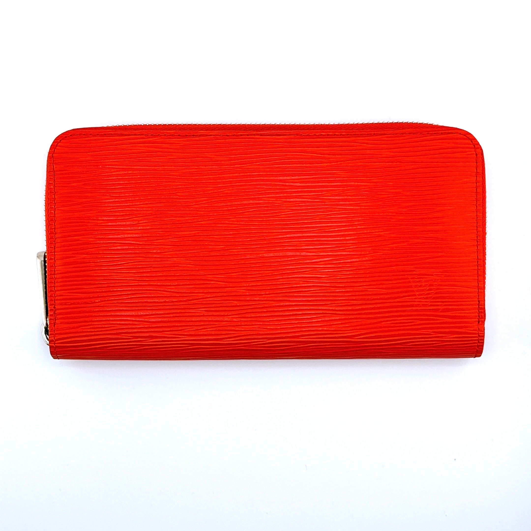 Louis Vuitton Epi Zippy Wallet "Poppy"