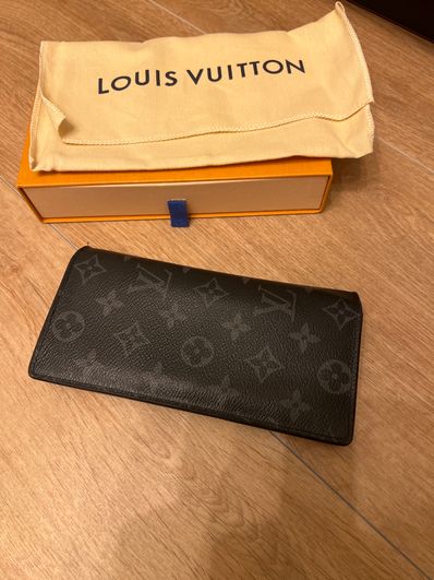 Louis Vuitton Brazza Wallet Monogram Eclipse