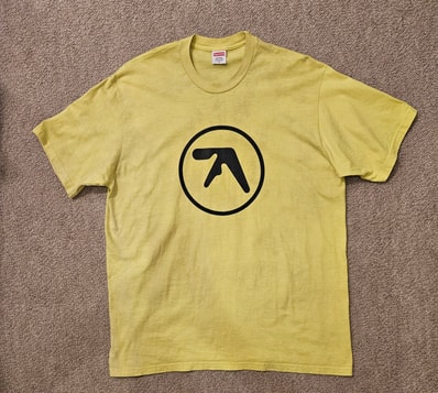 Supreme x Aphex Twin Ambient Works Tee "Fluorescence Yellow"